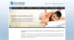 Desktop Screenshot of grossbeakchiro.com